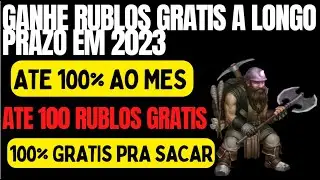 🔥GANHE RUBLOS GRATIS EM 2023🔥MINERADORA DE RUBLOS ATE 100% AO MES💰12 DIAS ONLINE💰DIGGERWORLD💰🚀