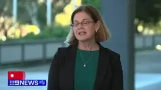 AMA (WA) President Dr Kyle Hoath speaking to 9 News about record ambulance ramping hours