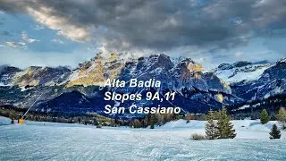 Alta Badia, slopes 9A+11