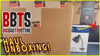 Haul Unboxing BigBadToyStore BBTS & Amazon Mas Figuras Llegan al Canal FigurAdicto X