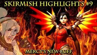 Overwatch - Skirmish Highlights 9 // Messing With Mercy's New Ult (PTR) (500% Ult Gen)