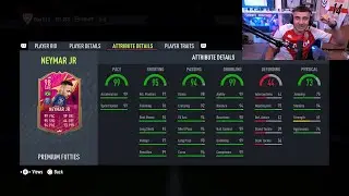 Danny Aarons reacts to 98 FUTTIES Neymar SBC