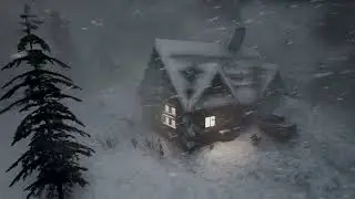 DEADLY COLD and ULTIMATE FREEZING BLIZZARD Sounds for Sleeping. Winter storm 2025 for sleeping