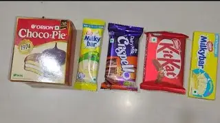 Lots of new chocolate / Asmr unwrapping Relaxing sounds / Asmr unwrapping therapy 