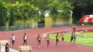 Wings Invitational 2008 - 100m A Boys, Men Open 6