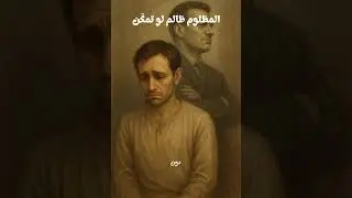 المظلوم ظالم لو تمكّن