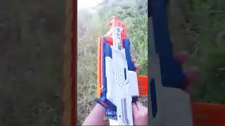 NERF WAR EDITION The Package - Nerf Elite Nerf Cam ECS-12 Blaster (Nerf First Person) #shorts #nerf