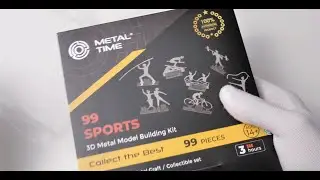 Unpacking SPORTS 99 steel kit by Metal Time