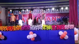 padmanava college of engineering ramp walk 2016 biswajeet jena