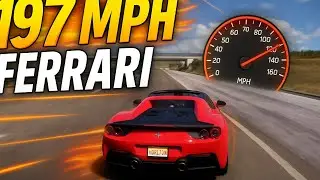 NSANE Ferrari Speed Run at 197 MPH! | Forza Horizon 5 Highway Gameplay