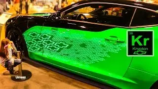 ELECTROLUMINESCENT PAINT! KRYPTON '16 CAMARO CONCEPT! FACTORY OPTIONS! '16 CHICAGO WORLD OF WHEELS!