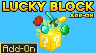 LUCKY BLOCK ADDON For Minecraft Bedrock Edition in-depth Review