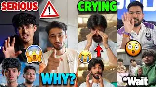 Dark REALITY..😱 Crying on LIVE😭 Full STORY Explained😡 Team Soul & Goblin, TEAM APEX GAMING,Snax,BGMI