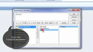 How to create Formulas/Calculations in a Query in Access 2007