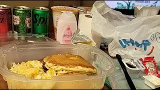 IHOP BREAKFAST EGGS PANCAKES SAUSAGE 🥞 ASMR #UBEREATS MUCKBANG LIVE: LET'S TALK 👄 😋