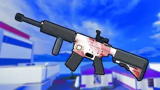 this is my favorite M4A1 setup in the new patch 2.27 (Roblox Bad Business)