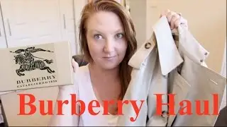 MY LUXURY BURBERRY HAUL ! MENS CHECK TIE & STUNNING TRENCH COAT !