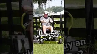 What&rsquo;s it Like Owning a Electric Zero Turn Mower - Ryobi Mowers Compared #electricmowers