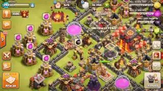Defensa contra 48 mineros lvl m&aacute;ximo!! Destruccion total D':
