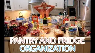 FRIDGE AND PANTRY ORGANIZATION | DECLUTTER WITH ME