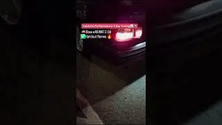 🚘Bmw e46 M47 2.0d✅Hardcut flames 🔥