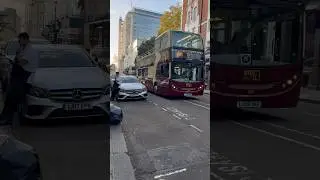 London double decker big bus for tourists and locals