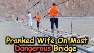 We Visited Worlds Most Dangerous Hussaini Suspension Bridge || Hunza Valley Gilgit Baltistan ❤ | EP9