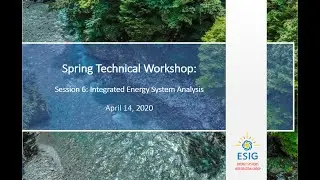 Session 6: Integrated Energy System Analysis