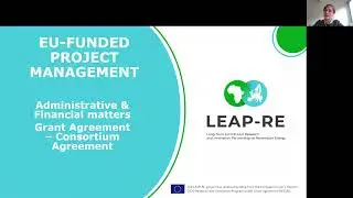 [LEAP-RE Training] Session 2: Grant Agreement & Consortium Agreement