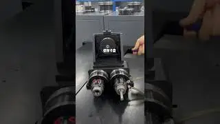 pneumatic collet chuck for double-ended machining,rotary fixture chuck with accuracy within 0.005 mm