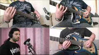 Be'lakor :  Fraught SPLIT-SCREEN Cover with Vocals (HIGH QUALITY)
