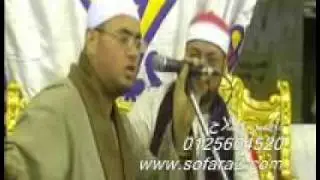 الشيخ محمود السعيد عبدالصمد  عزاء والدة الشيخ محمود على حسن بهنب