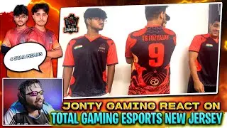 JONTY GAMING REACT ON TOTAL GAMING ESPORTS NEW JERSEY | REACT ON VLOG | TG 4 STAR MEANING BY JONTY