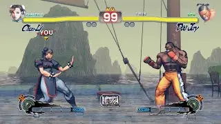 Chun-Li vs DeeJay (Hardest) Street Fighter 4.| Epic Battle
