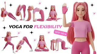 Yoga for Flexibility With Mira | Yoga for Children | Yoga With Bella | K-pop Demon Hunters Yoga