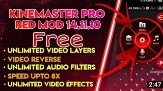How to Downloaded Red Kinemaster 5.0.8 version Without Watermark | Red kinemaster | #short