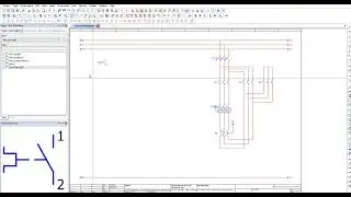 Eplan Basic 2: Electrical Diagram drawing a star-delta starter