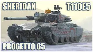 Sheridan, Progetto 65 & T110E5 &bull; WoT Blitz Gameplay