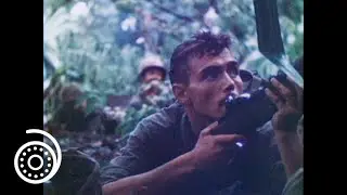 1st Marine Division Lands on Cape Gloucester, New Britain (1943) | WW2 | USMC footage