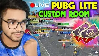 PUBG LITE CUSTOM ROOM LIVE - PUBG LITE LIVE FMG GAMING