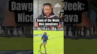 Mark shows love to UCLA QB Nico Iamaleava &hellip; 5 TDs vs No. 7 Penn State 😤 #dawgoftheweek