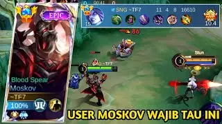 UPDATE! BINGUNG CARA COUNTER HERO OBSIDIA PAKE MOSKOV? TENANG INI RAHASIA AUTO MENANG By One! - MLBB