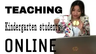 How I teach my  Kindergarten students ONLINE/ Work From home/ TEACHING ONLINE TIPS.