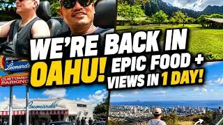 Oahu Hawaii Travel Vlog: Huli Huli Chicken, Leonard&rsquo;s Malasadas, Botanical Garden & Tantalus Lookout