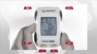 SIGMA SPORT // ROX 10.0 GPS // Functions (US)