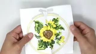 Mini Cross Stitch Kit - Sunflower - GG228