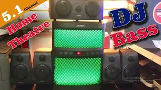F&D F5060X 5.1 Home Theatre System Unboxing and Review 2021