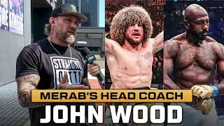 Coach JOHN WOOD Says Merab Spars 10 Rounds Straight in UFC 316 Camp | Khalil Rountree v Jamahal Hill