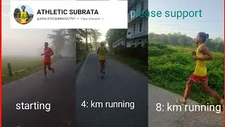 13 km long running 💨_Fulbari :2: gumani long run _ please support 🙏🤕 #skating #viralvideo #running