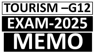 MEMO TOURISM GRADE 12 PREPARATORY EXAMS [THUNDEREDUC] 2025 TOURISM GRADE 12 TOURISM MPUMALANGA